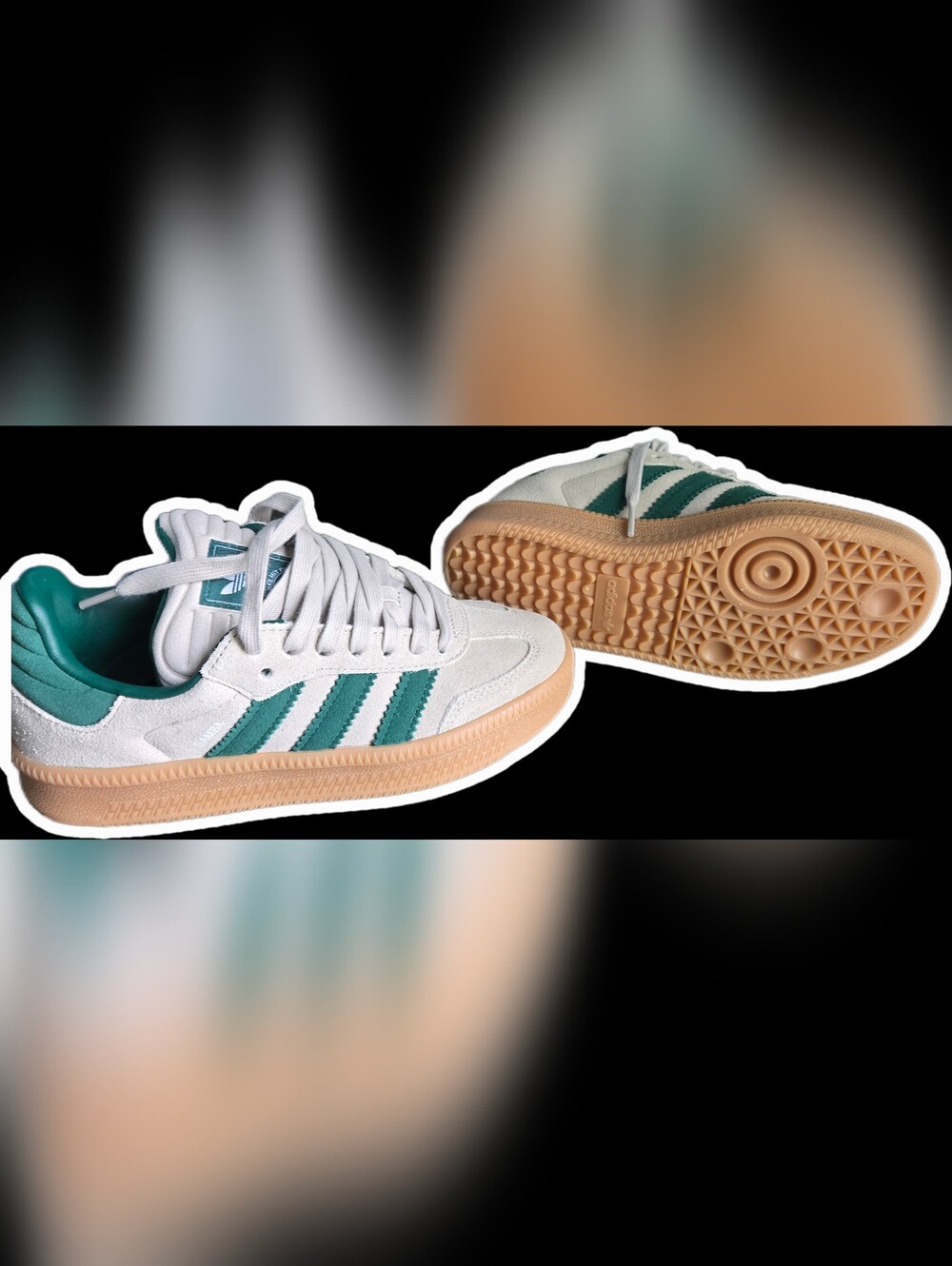 NIB Adidas Originals Samba XLG Suede Sneakers size Y4.5/W6 - Picture 12 of 12